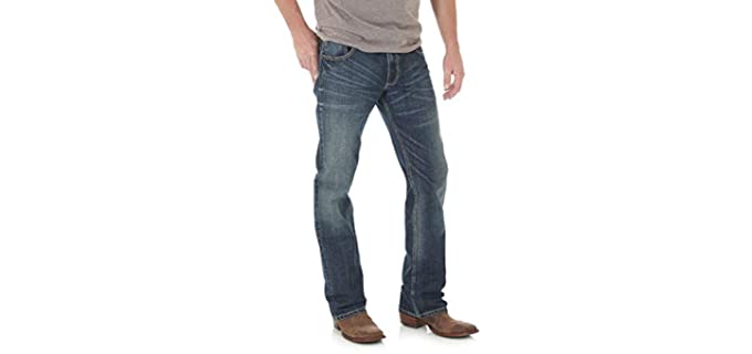 Wrangler Men's Retro Slim - Cowboy Boot Jeans