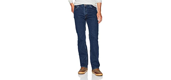 Wrangler Men's Comfort Flex - Regular Fit Beer Belly Jeans