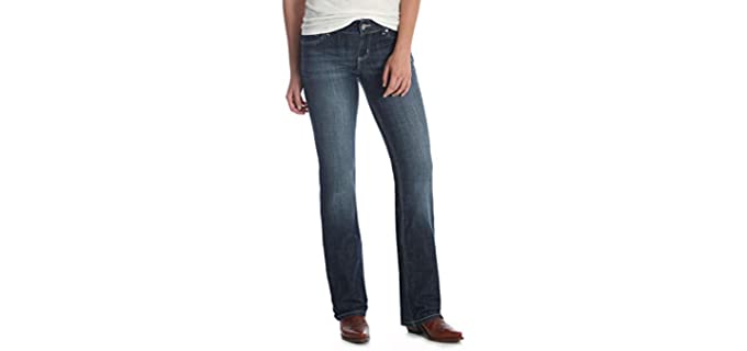 Wrangler Women's Western Stretch - Jeans for Concealed Carry