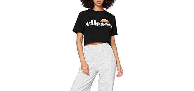 Elesse Women's T-Shirt - Shirt for High Waisted Pants