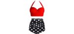 Amourri Women's Vintage - Apple Shape’s Bathing Suit