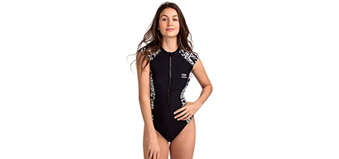 Axesea Women's Retro - One Piece Swimsuit for Surfing