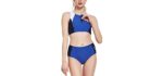 Baleaf Women's Workout - Plus Sized Chlorine Resistant Swimwear