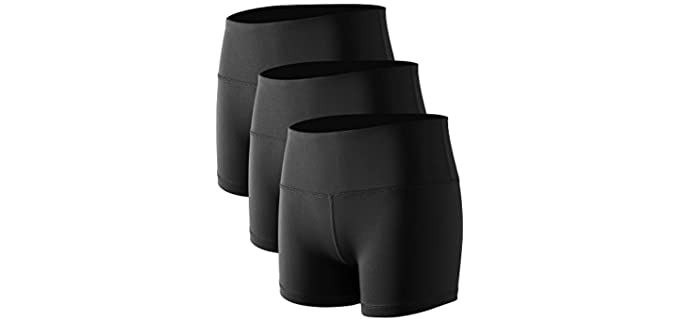 Cadmus Women's High Waist - Yoga Shorts for Pole Dancing