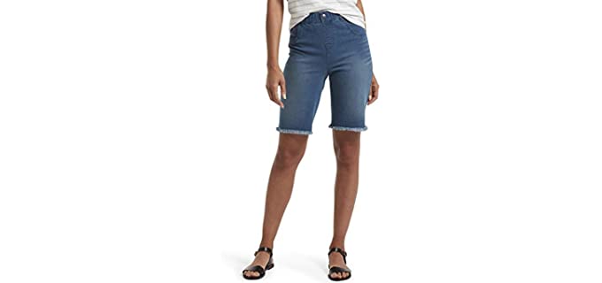 Hue Women's Ultra Soft - Shorts for a Muffin Top