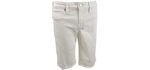 Lucky Brand Women's Bermuda - Apple Shape Figure Shorts