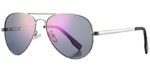 Azorb Women's Polarized - Small Mirrored Aviator Sunglasses