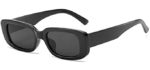 Dolllger Women's rectangle - Retro Sunglasses for Sensitive Eyes