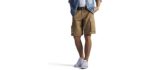 Lee Men's Dungarees - Belted Shorts for Big Thighs