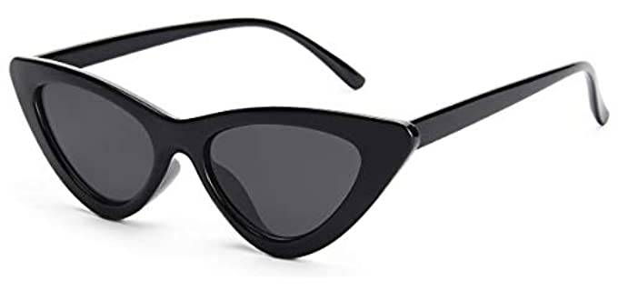 Livho Women's Vintage - Small Retro Sunglasses