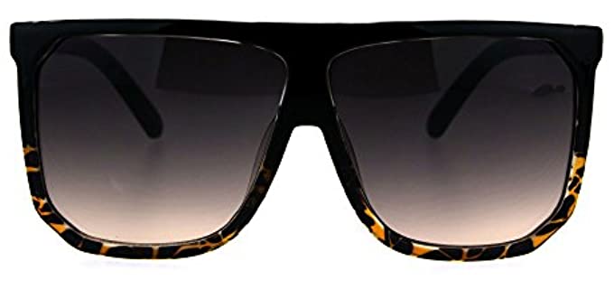 Pastl Unisex Oversized - Large Flat Top Sunglasses