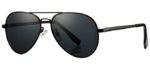 Coasion Men's Vintage - Small Aviator Sunglasses