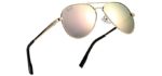 Pro Acme Men's Small Face - Aviator Sunglasses