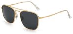 Jim Halo Unisex Aviator - Small Retro Sunglasses