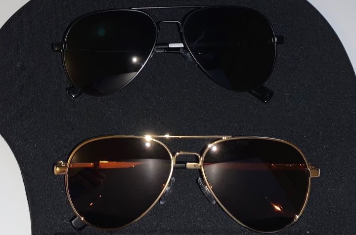 Analyzing the quality of the small aviator sunglasses