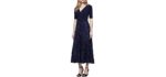 Alex Evenings Women's Tea Dress - Honeymoon Evening Dress