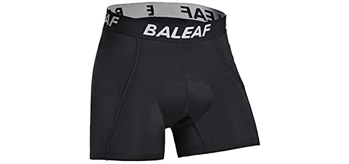 Baleaf Men's 3D - Padded Shorts