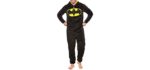 DC Comics Men's Batman - Fleece Onesie Pajamas