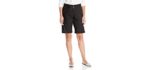 Missy Lee Women's Relaxed Fit - Shorts for a Flat Bum