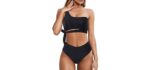 Mooslover Women's One Shoulder - Athletic Build Swimsuit