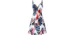 Styleworld Women's V-Neck - Beach Dress for a Honeymoon