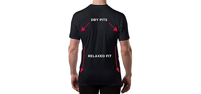 sweat proof t shirts women's