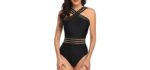 Tempt Me Women's CrissCross - Swimsuit for a Short Torso