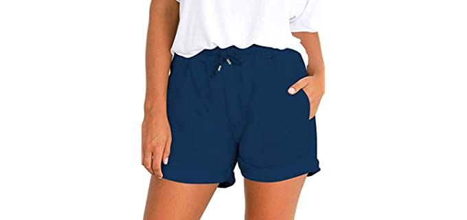 Tengo Women's Beach - Shorts for Skinny Legs