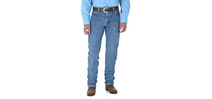 Wrangler Men's George Strait - Cowboy Jeans for a Beer Belly
