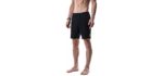 Yoga Crow Men's Swerve - Shorts for Hot Yoga