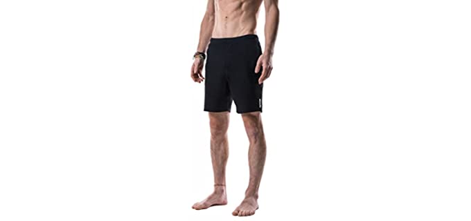 Yoga Crow Men's Swerve - Shorts for Hot Yoga