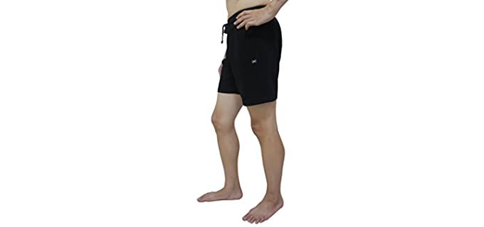 YogaAddict Men's Quick Dry - Hot Yoga Shorts