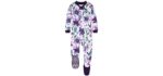 Burt’s Bees Girl's Footed - Pyjamas for Baby