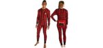 LazyOne Unisex FlapJack - Onesie Pyjamas for Men and Women