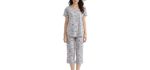 Enjoynight Women's Capri - Set of Pajamas