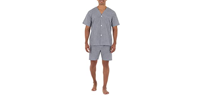 Fruit of the Loom Men's Broadcloth - Summer Pajamas