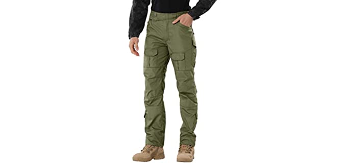 Akarmy Men's Tactical - Waterproof Gardening Pants