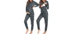 Ekouaer Women's Thermal - Nursing Pajamas