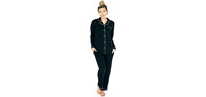 Kindred Bravely Women's Bamboo - Long Sleeve Postpartum Pajamas