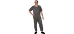 Ovidis Men's Alzheimer’s Jumpsuit - Pajamas for the Elderly