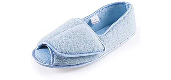 Git-Up Women's Diabetic - Slippers for the Elderly