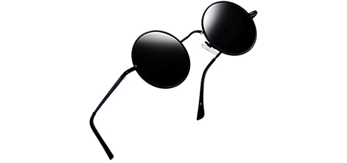 Joopin Unisex Lennon - Retro Round Sunglasses