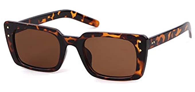 Vintage Women's Square - Retro Sunglasses