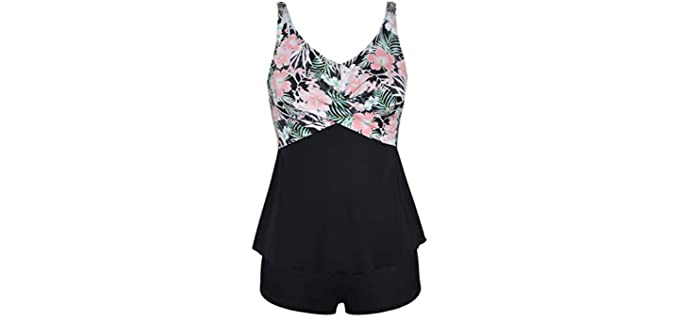 Septangle Women's Two Piece - Over 40’s Swimsuit