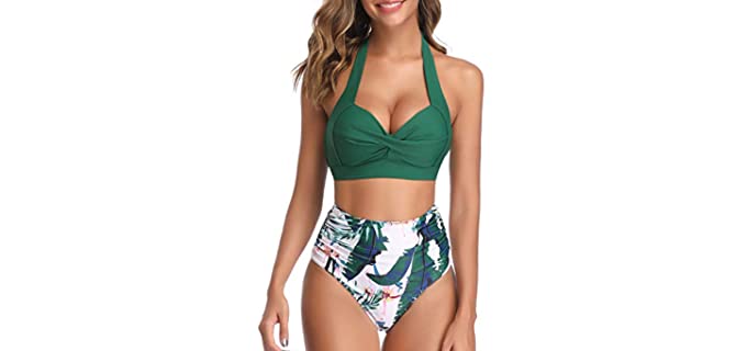 Tempt Me Women's Vintage - Large Bust Bikini