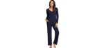 WiWi Women's Bamboo - Best Pajamas for Eczema