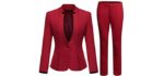 Business Women's Set - Big Bust Suit