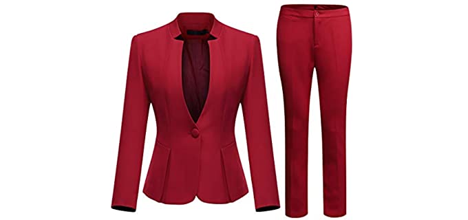 Business Women's Set - Big Bust Suit