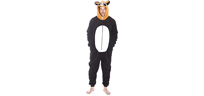 #followme Men's Raccoon - Adult Onesie Pajamas