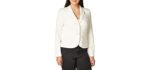 Calvin Klein Women's Two Button - Large Bust Blazer